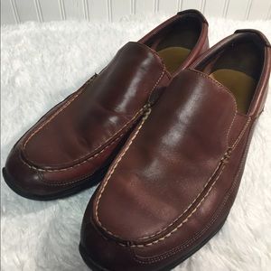 Cole Hann Mens Brown Leather loafers 10 1/2 m